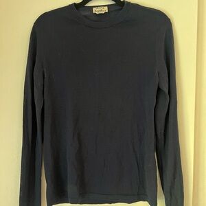 Acne Studios Blue long sleeve sweater